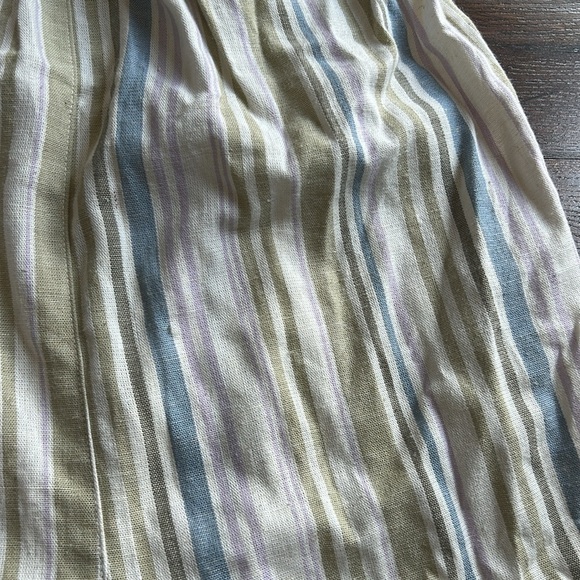 NWT Topshop Linen Pastel Stripe Romper | Linen Romper | Pastel | Topshop - Picture 4 of 9